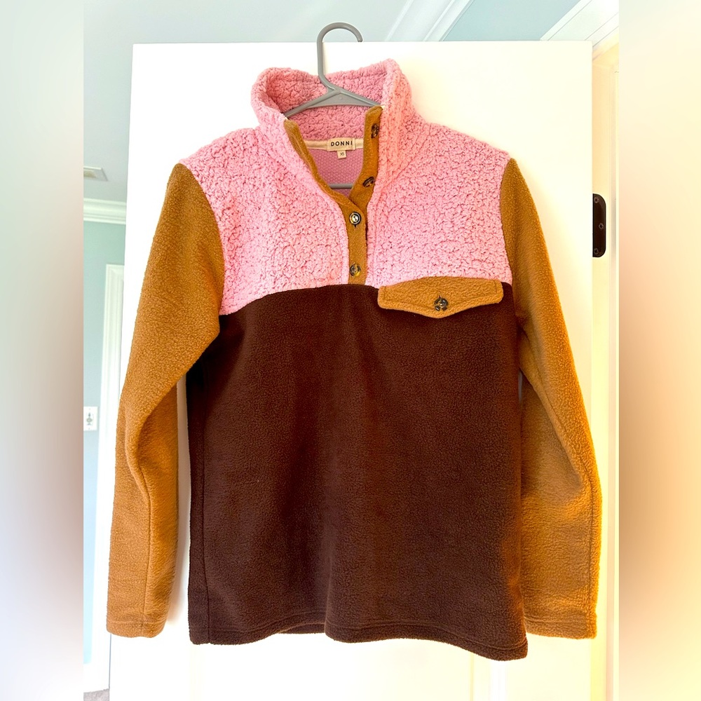 Donni Tricolor fleece in XS